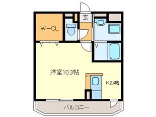 ルアージュショコラの物件間取画像